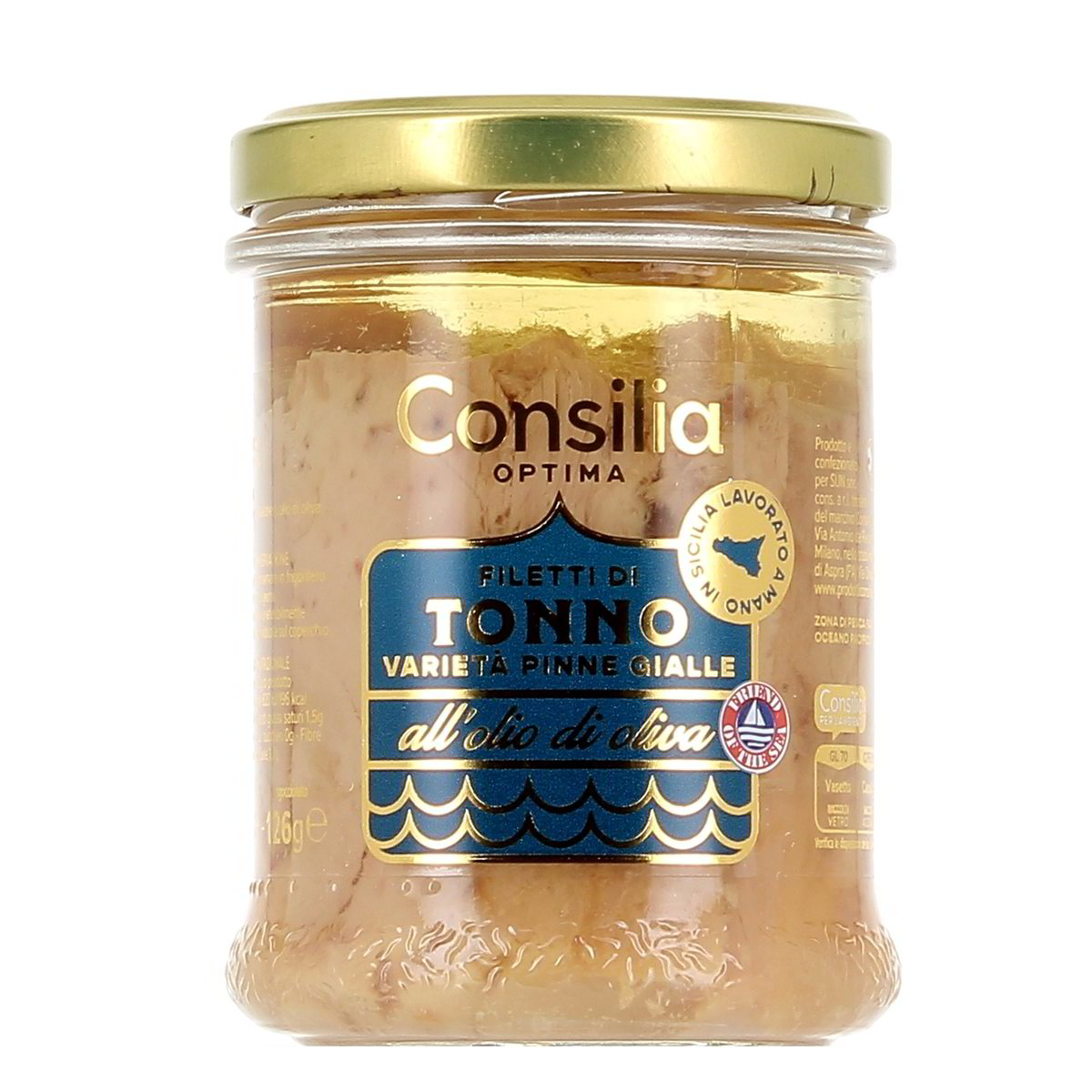 Consilia Filetti Di Tonno All'olio Di Oliva 180 g - sgocciolato 126 g