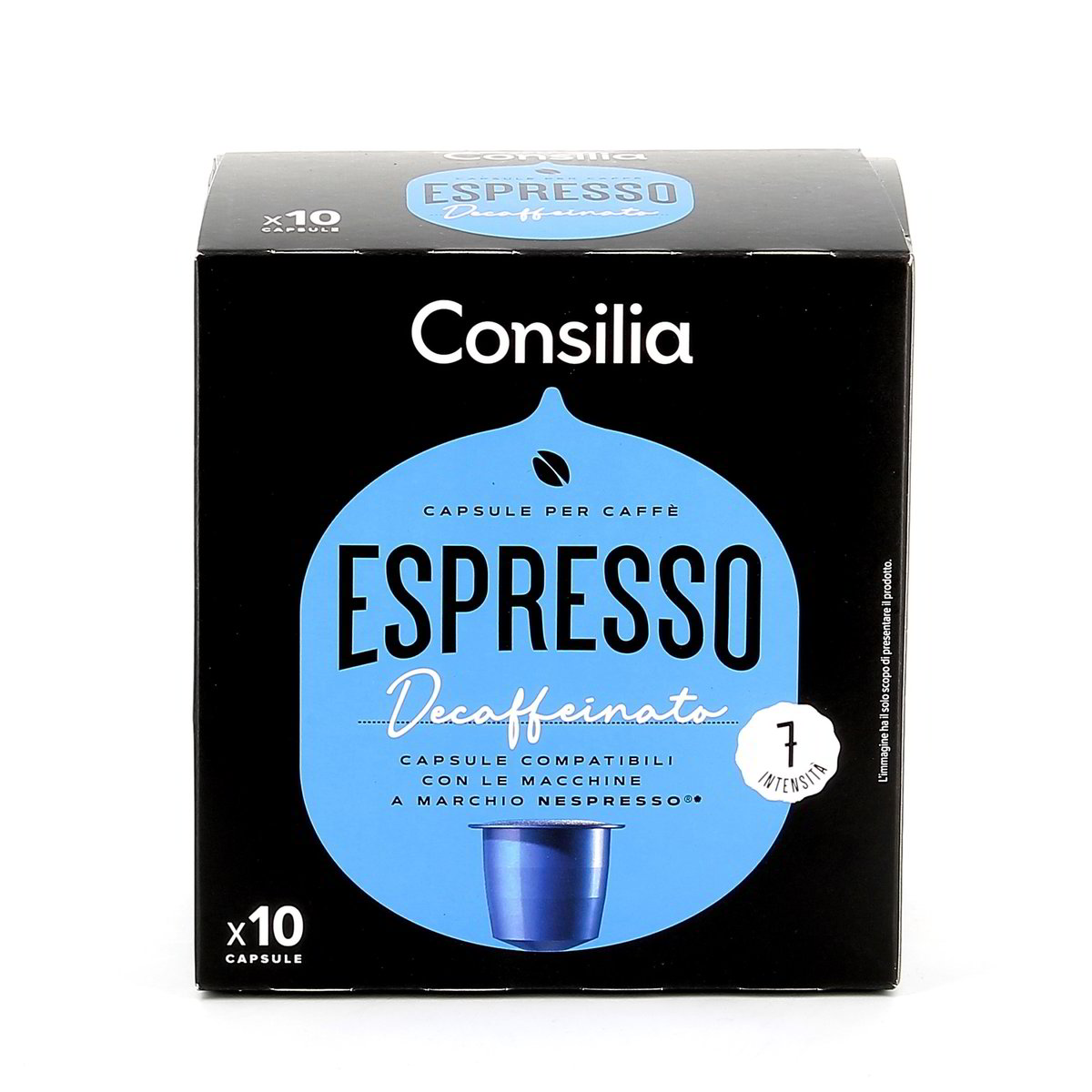 Consilia Capsule Per Caffè Espresso Decaffeinato 10 pezzi - 55 g totali