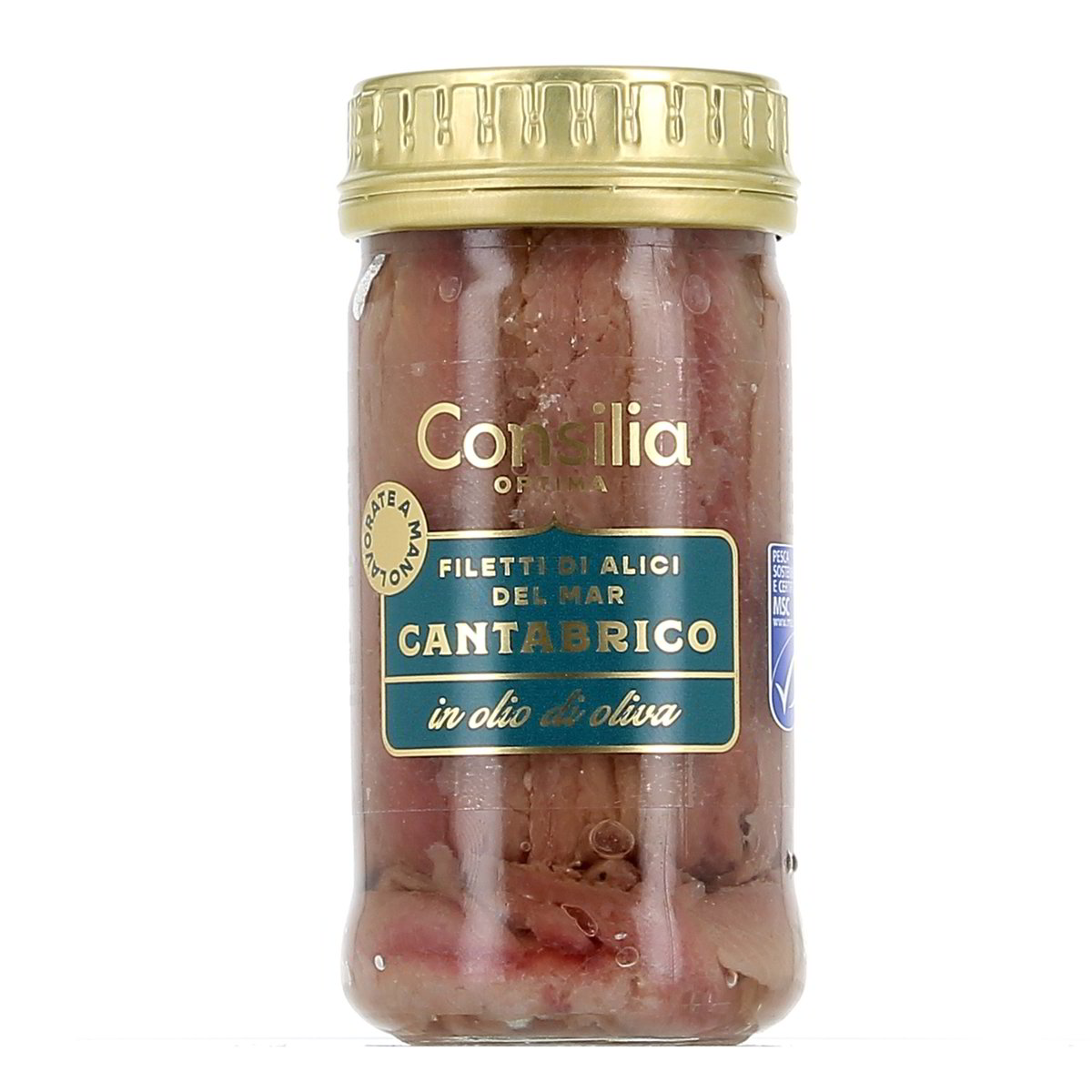 Consilia Filetti Di Alici Cantabrico 90g - sgocciolato 50 g