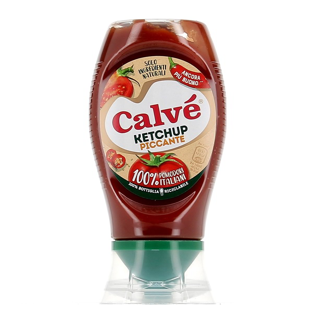 Calvé Ketchup Piccante Top Down 250 ml