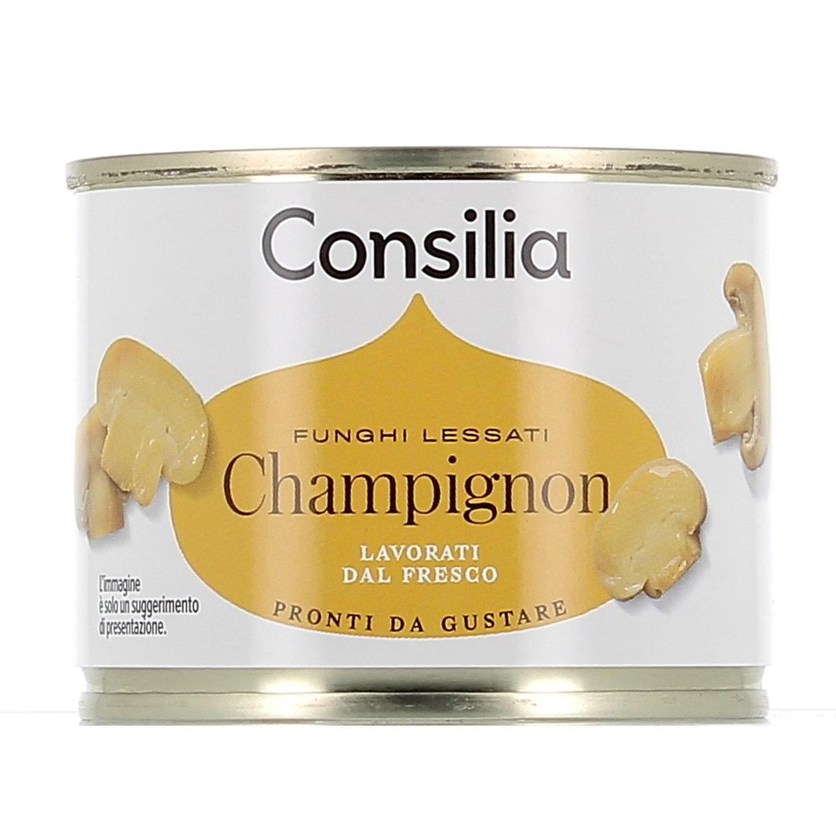 Consilia Funghi Lessati Champignon 190 g - sgocciolato 115 g