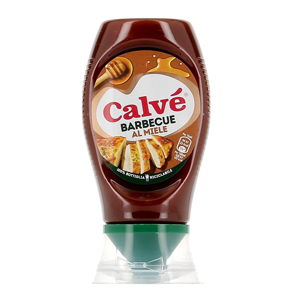Calvé Salsa Barbecue Al Miele Top Down 250 ml
