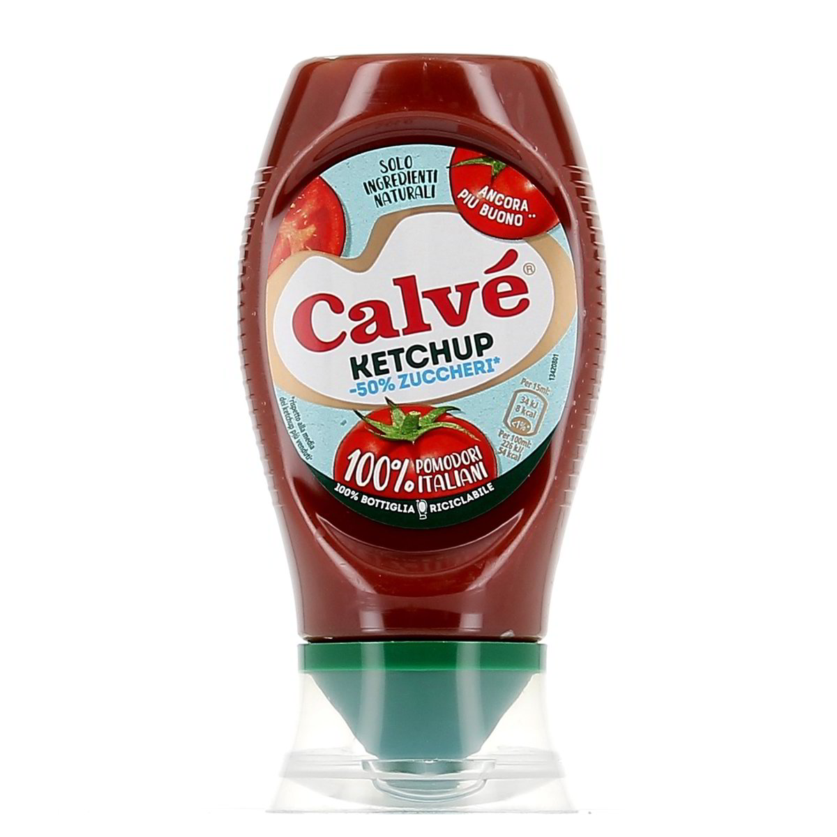Calvé Ketchup Light Top Down 250 ml