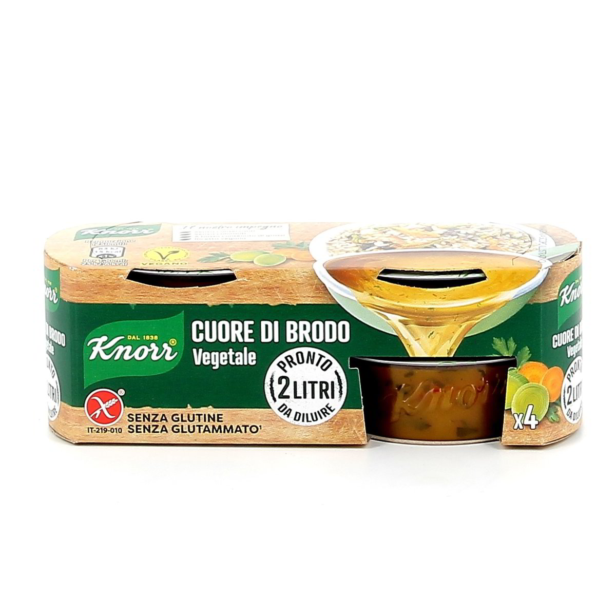 Knorr VEGETALE CUORE DI BRODO x4 112 g