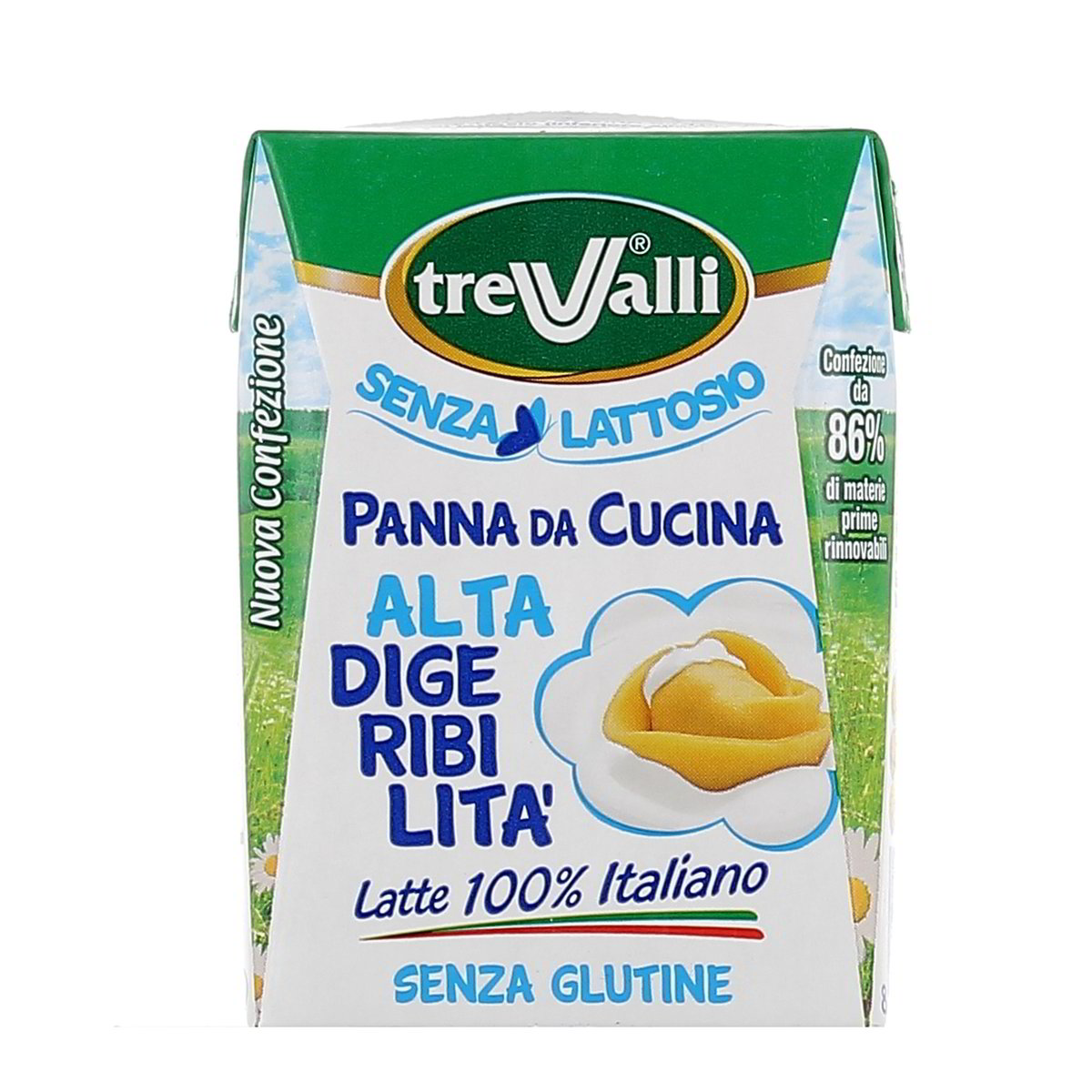 Trevalli Panna Da Cucina Senza Lattosio Uht 200 ml