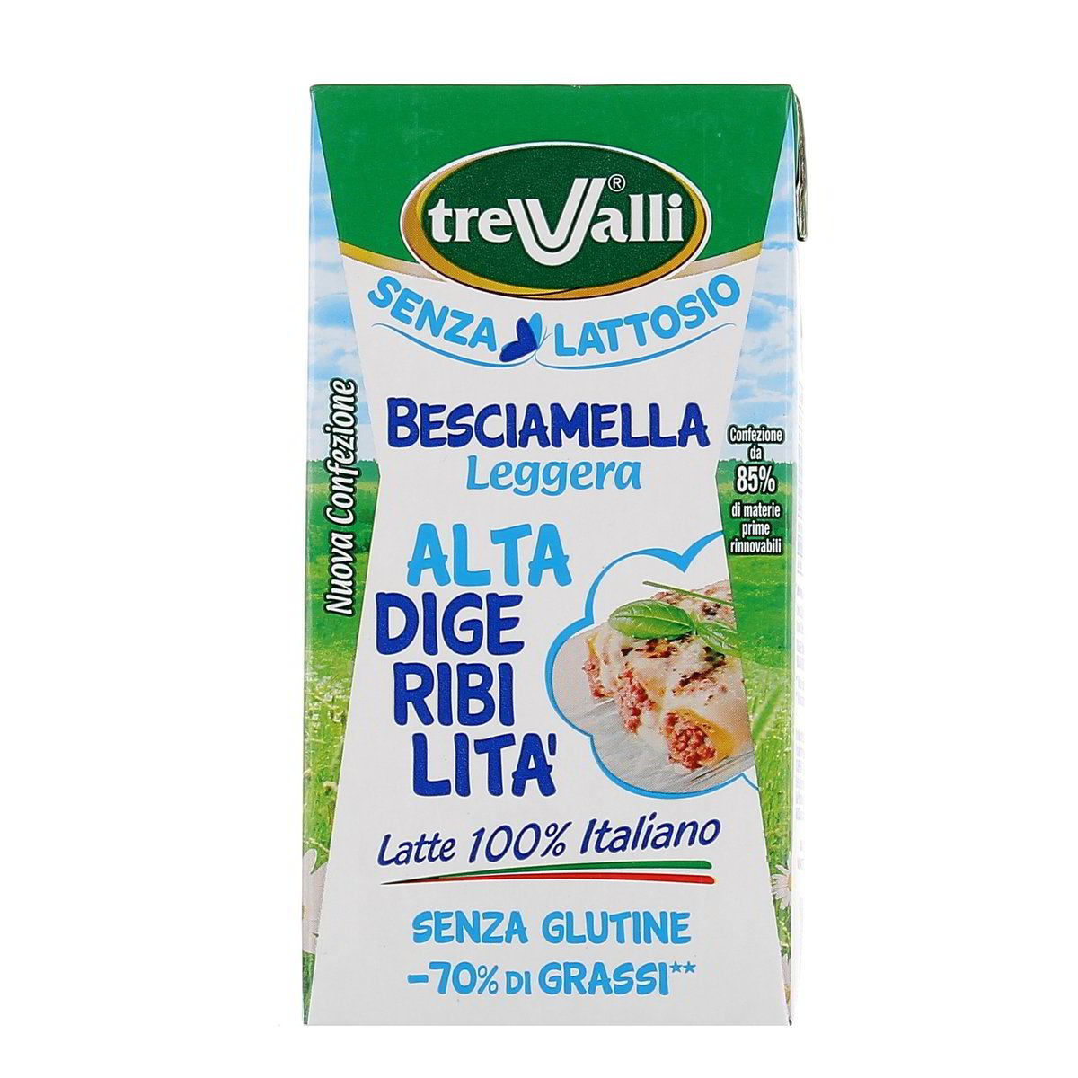 Trevalli Besciamella Leggera Senza Lattosio Uht 500 ml