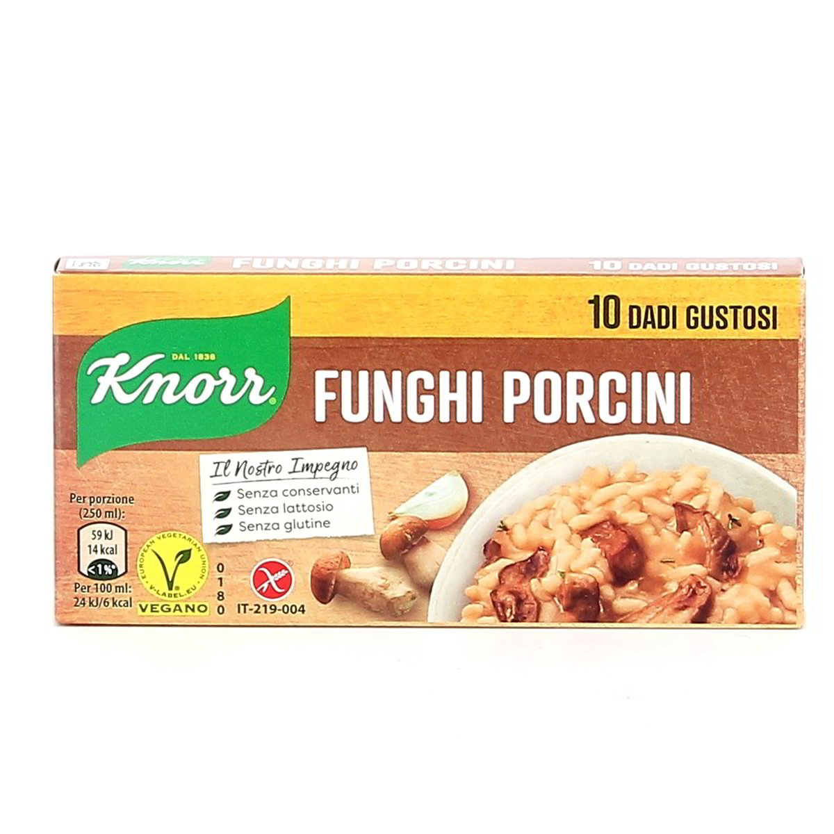 FUNGHI PORCINI 10 DADI KNORR 100 g in dettaglio Cts Spesa Online