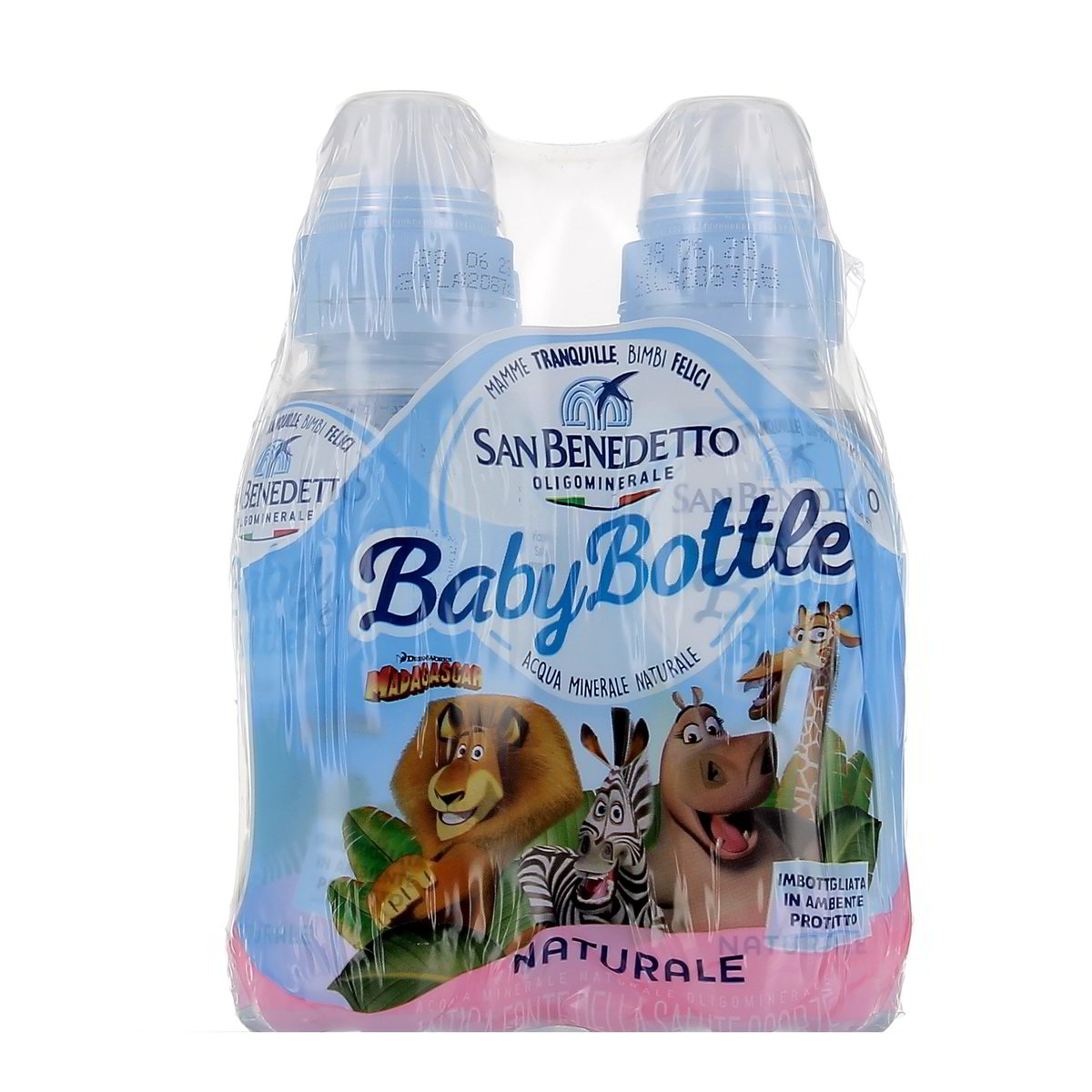 SAN Benedetto Acqua Minerale Naturale Baby Bottle 4 bottiglie PICCOLE da 250 ml