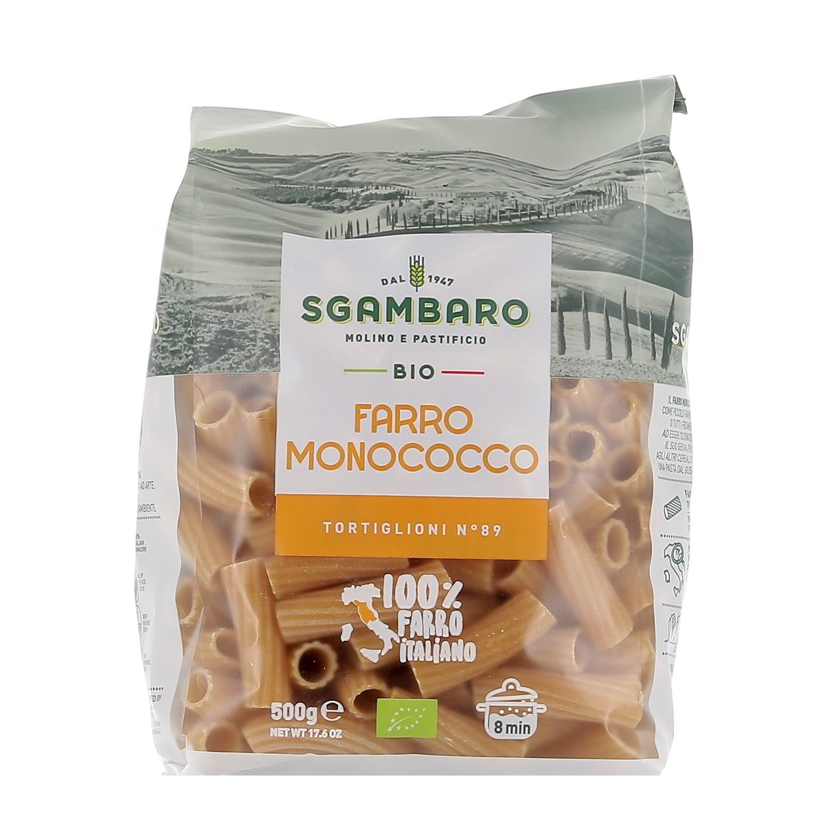Sgambaro Farro Monococco Tortiglioni N.89 Bio 500 g