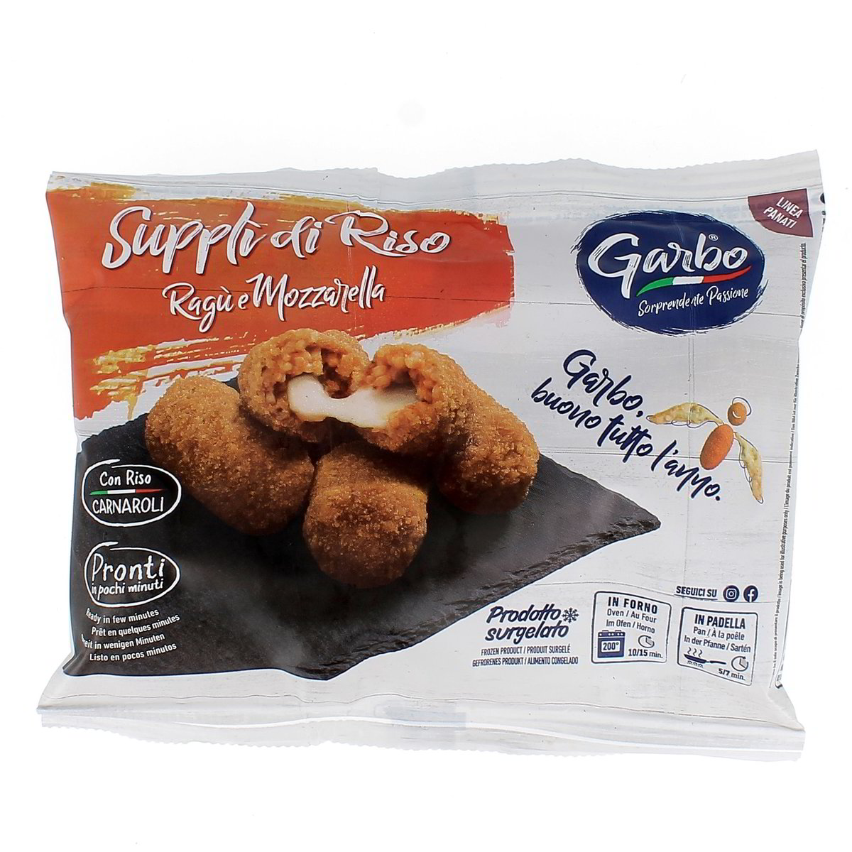 Garbo Supplì Di Riso Ragù E Mozzarella 250 g