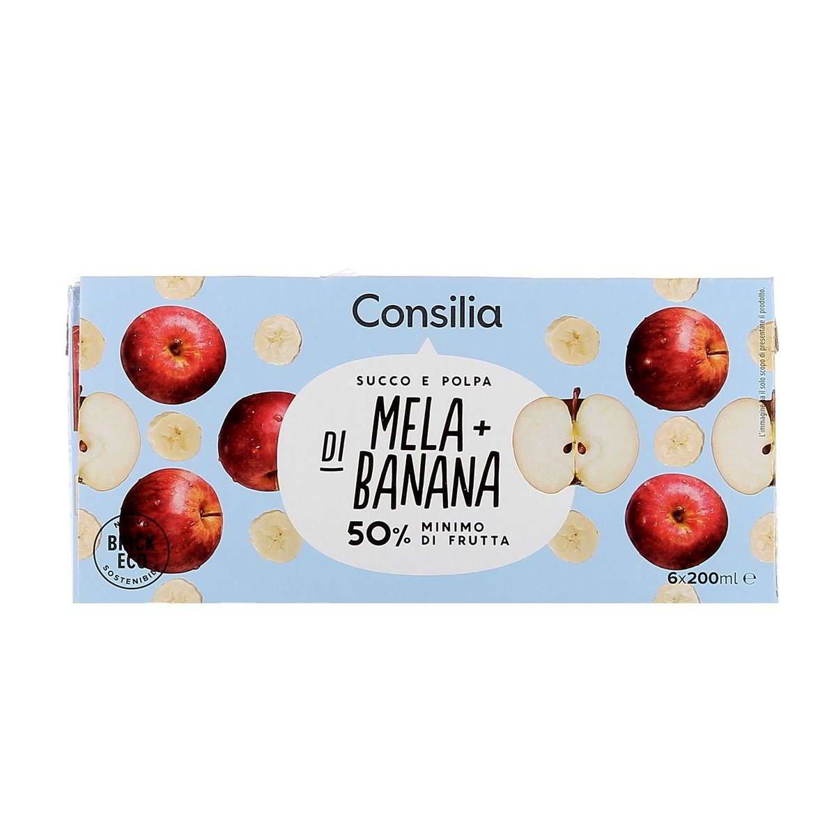Consilia Succo E Polpa Di Mele E Banana 6x200 ml