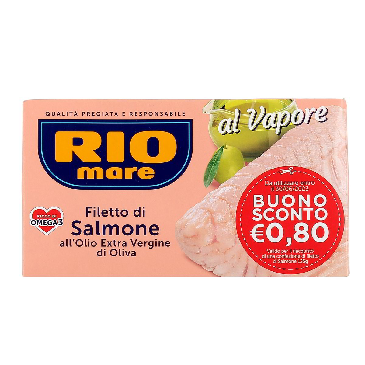 RIO Mare Filetto Di Salmone All'olio Extra Vergine Di Oliva 125 g