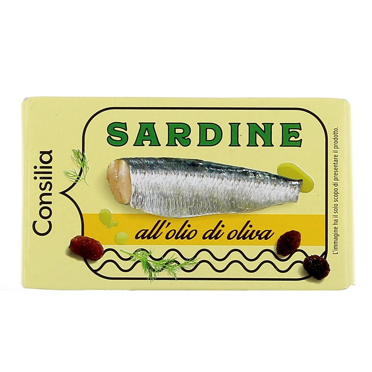 Consilia Sardine All'olio Di Oliva 120 g - sgocciolato 85 g