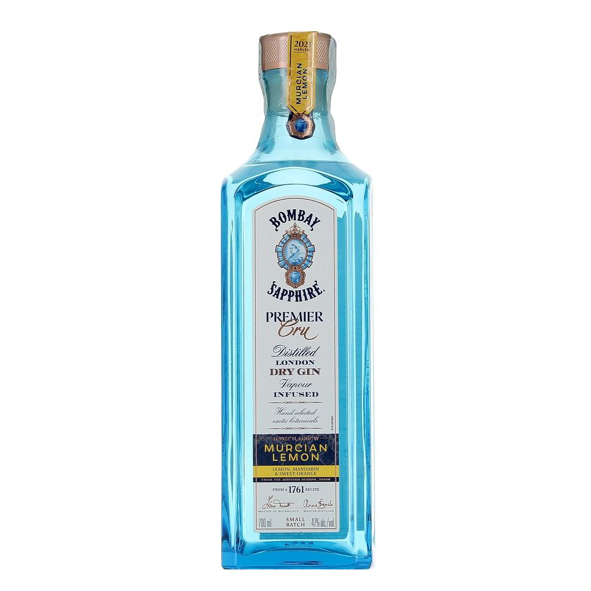 Bombay Premier Cru London Dry Gin Murcian Lemon 70 cl