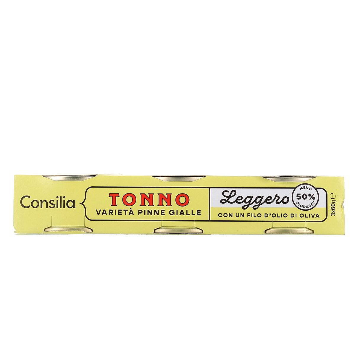 Consilia Tonno All'olio Di Oliva Leggero 3x60 g — immagine 3