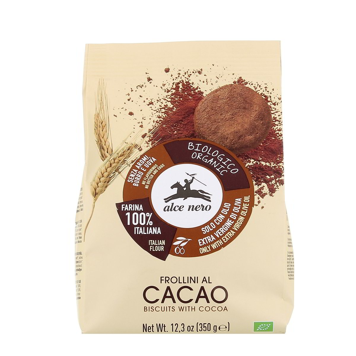 Alce Nero Frollini Al Cacao Bio 350 g