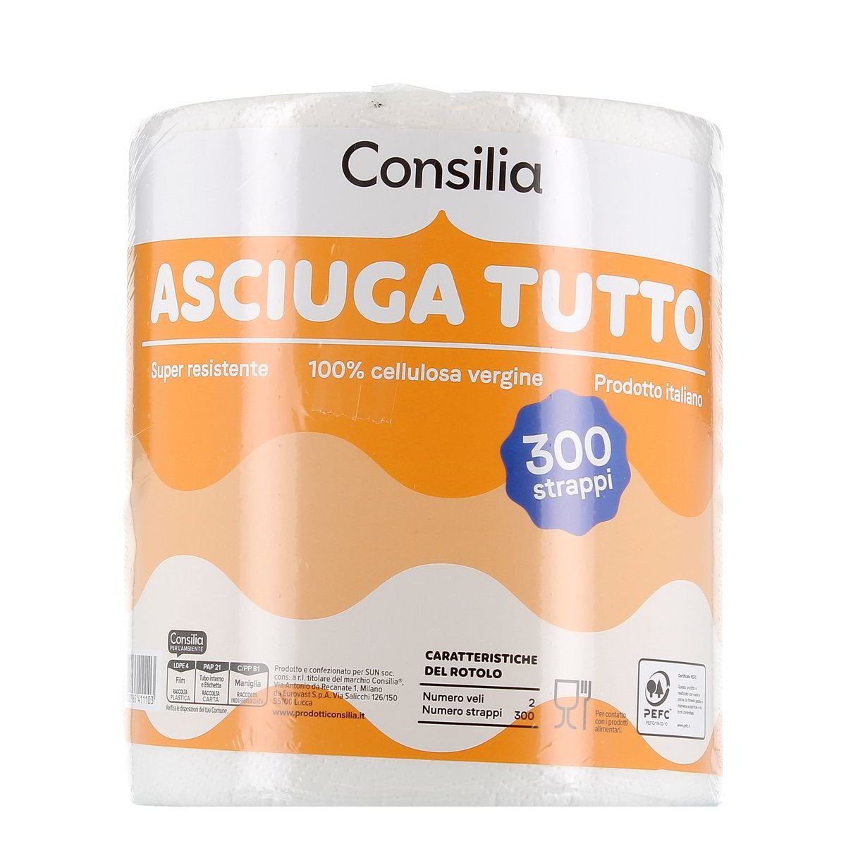 Consilia Carta Asciuga Tutto 1 pezzo