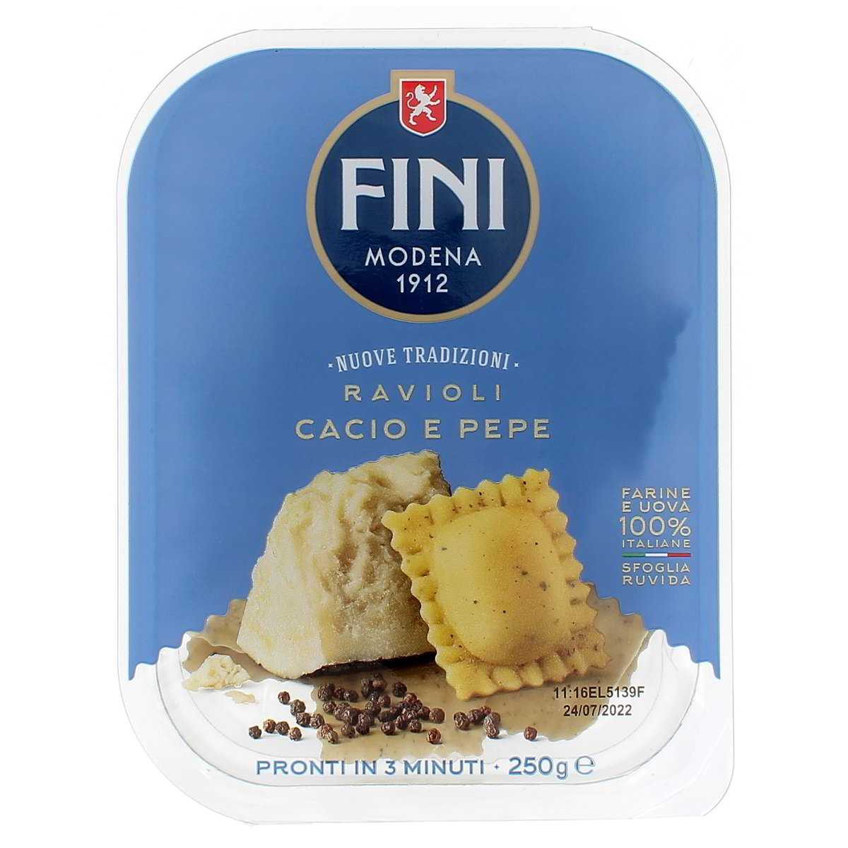 Fini Ravioli Cacio E Pepe 250 g