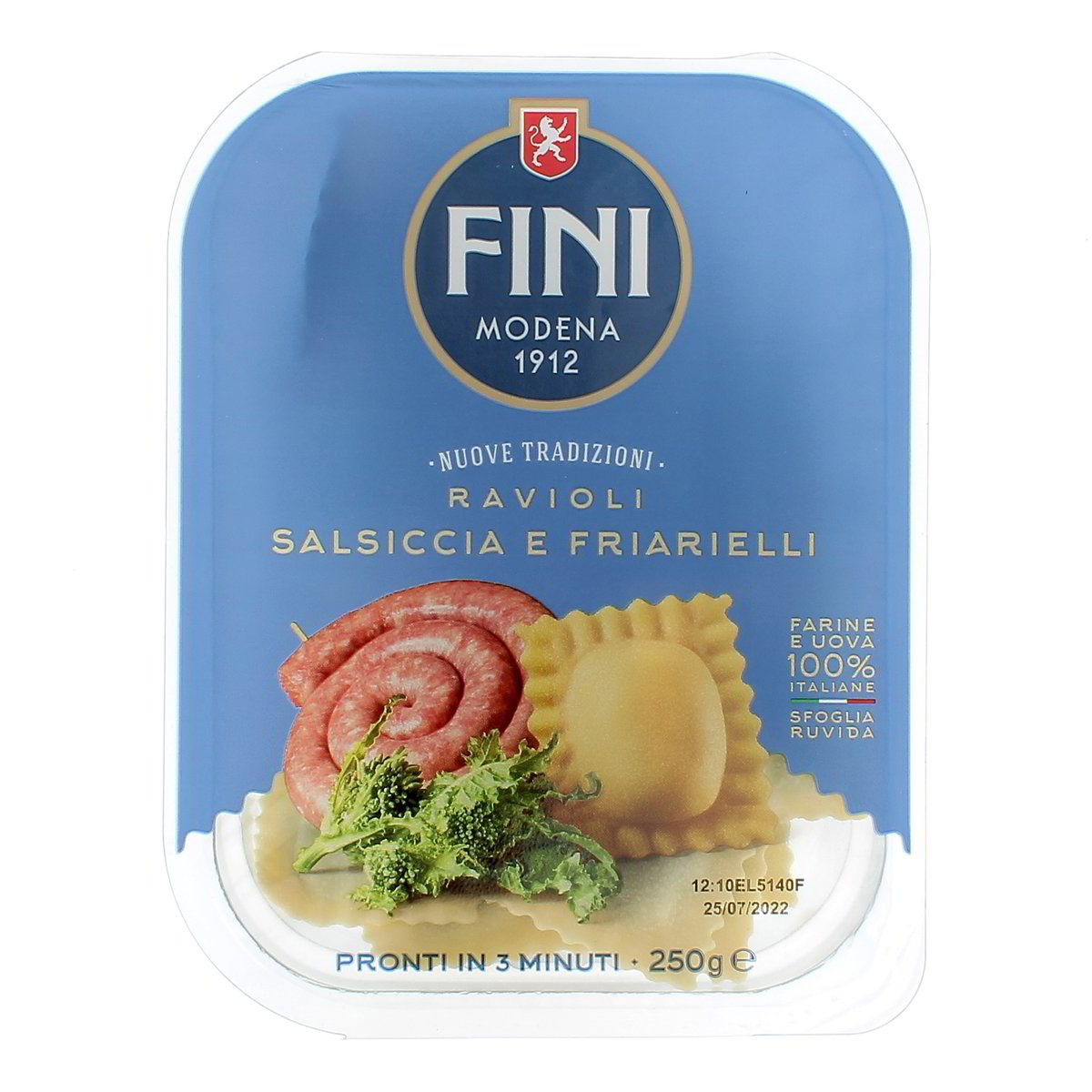 Fini Ravioli Salsiccia E Friarielli 250 g