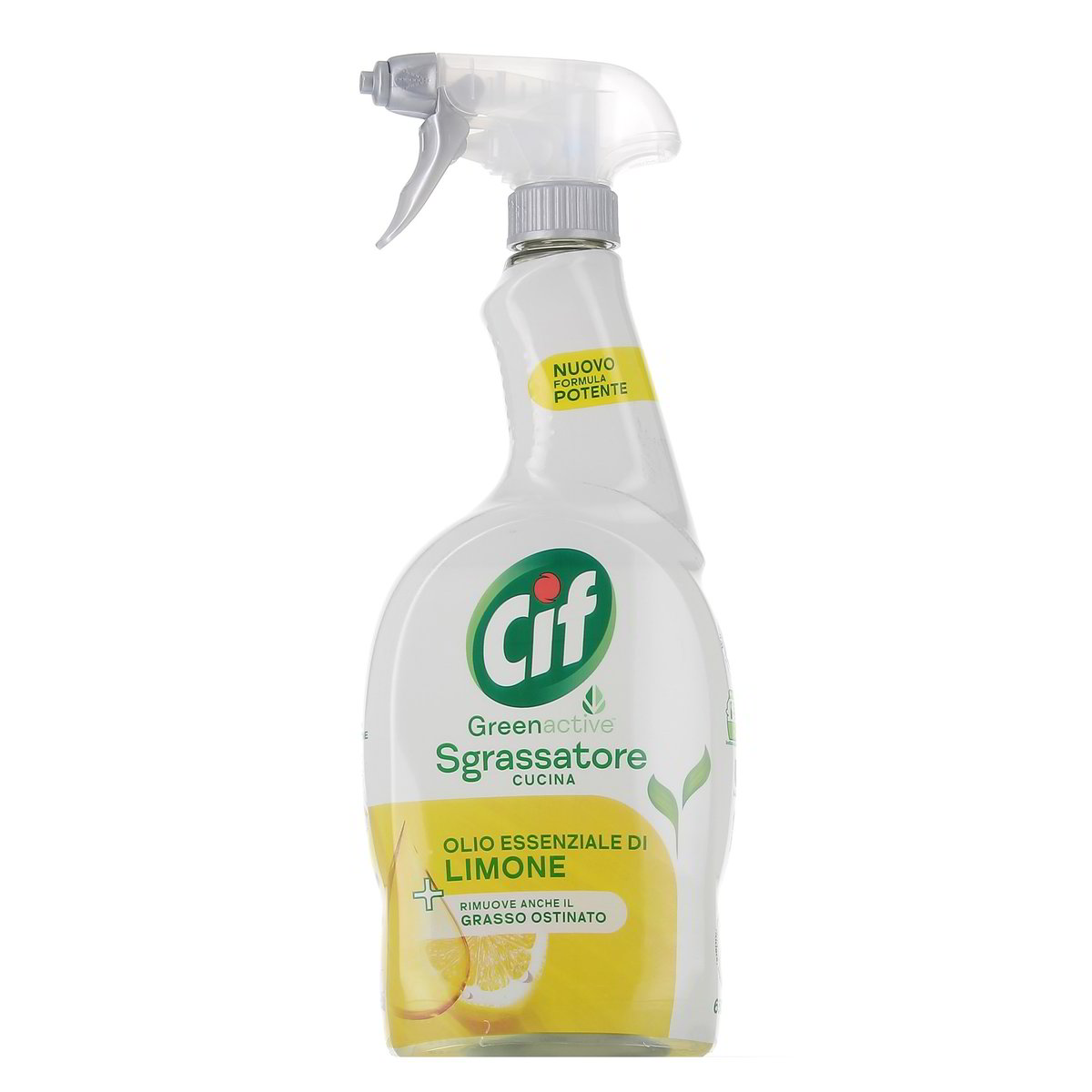 CIF Spray Sgrassatore Cucina Con Olio Essenziale Di Limone 650 ml