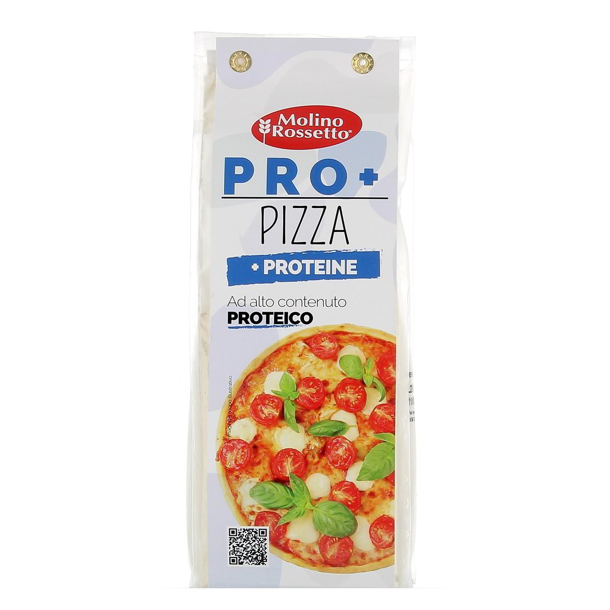 Molino Rossetto Pro+ Preparato Per Pizza Ad Alto Contenuto Proteico 400 g