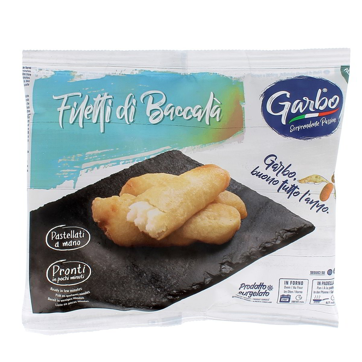 Garbo Filetti Baccala' Pastellati 275 g