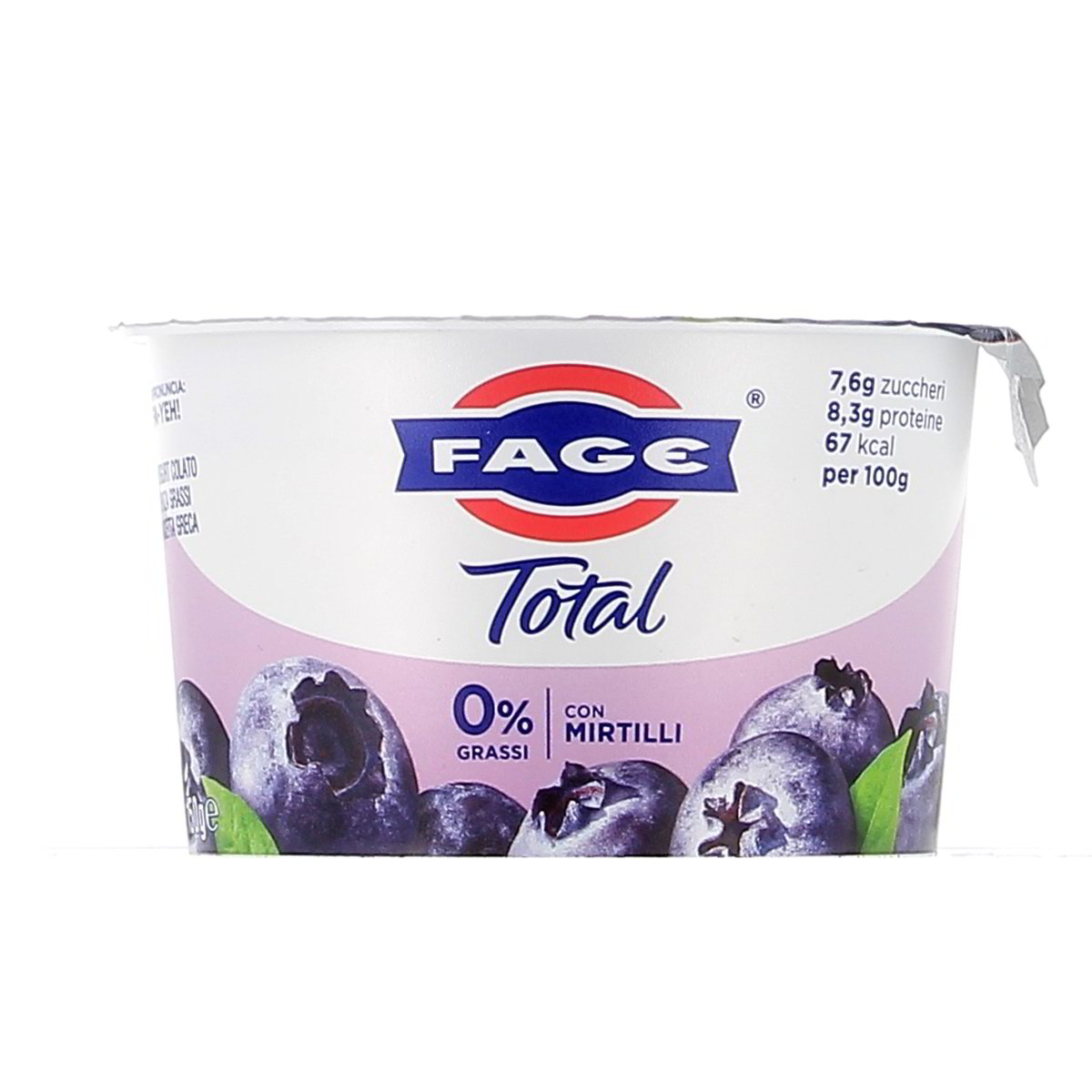 Fage Yogurt Total Con Mirtilli 0% Grassi 150 g