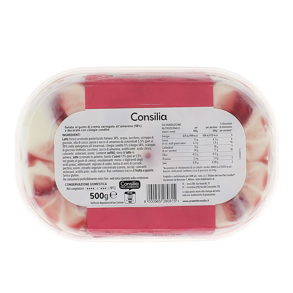 Consilia Variegato Alla Spagnola Con Ciliegie Candite 500 g — immagine 3