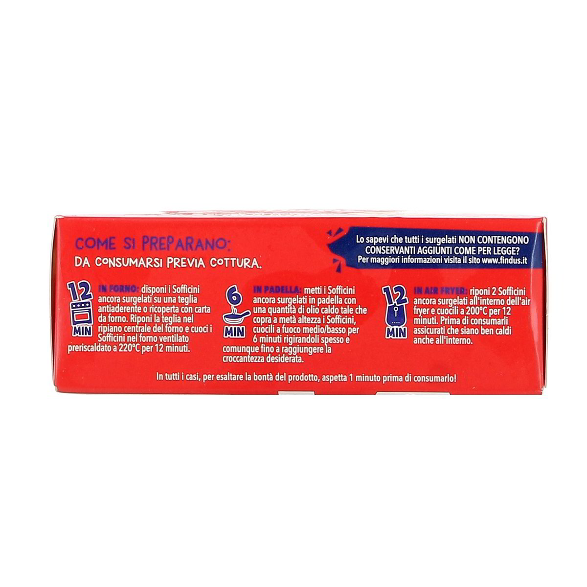 Findus Sofficini Pomodoro E Mozzarella 250 g — immagine 3