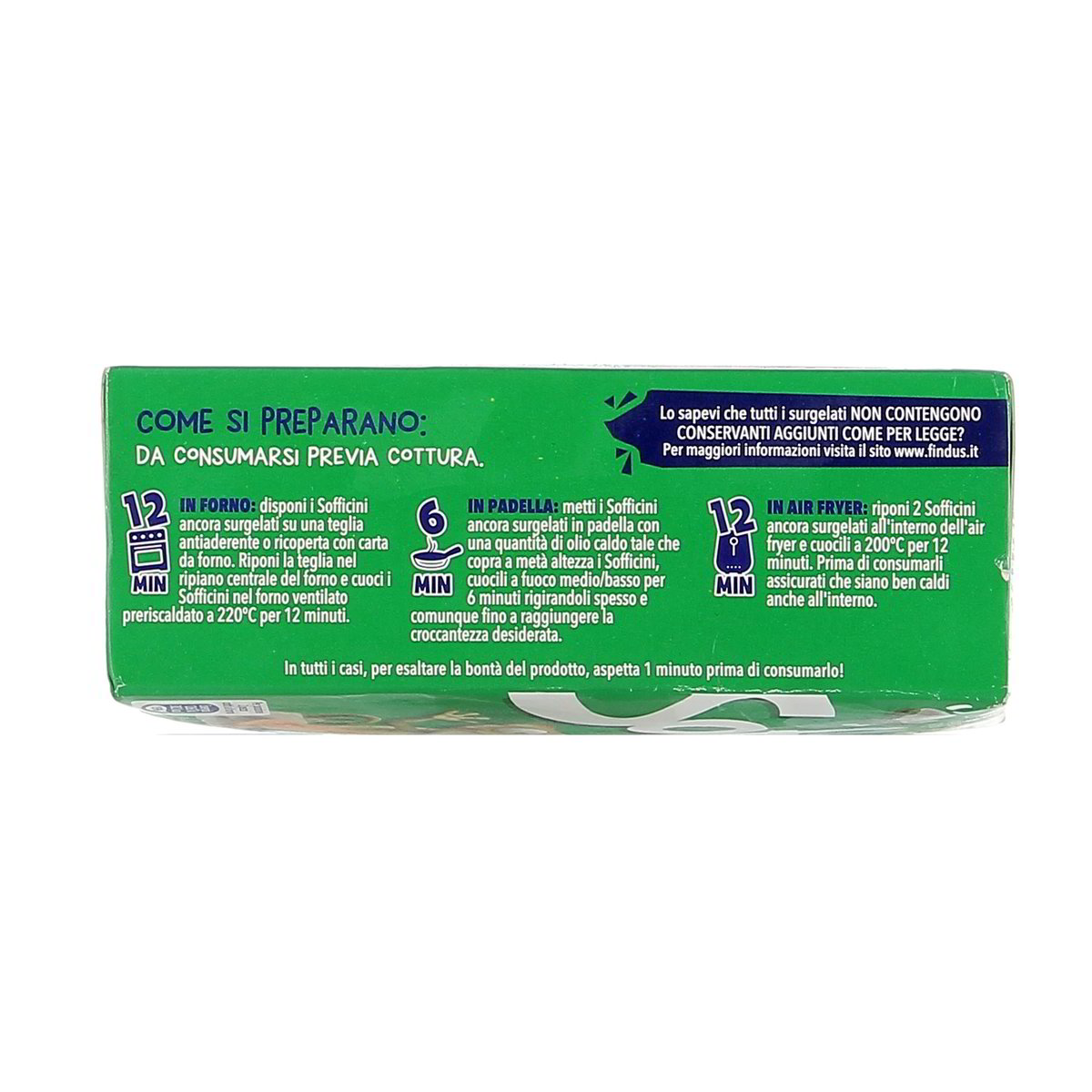 Findus Sofficini Spinaci E Mozzarella 250 g — immagine 3