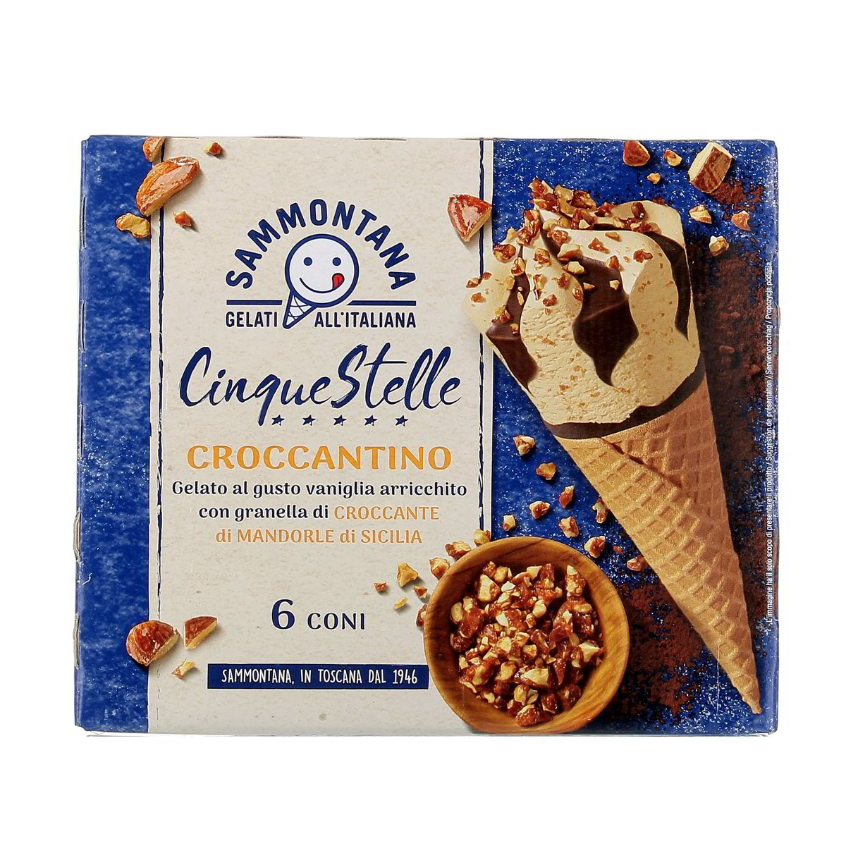Sammontana CINQUESTELLE CROCCANTINO x6 450 g