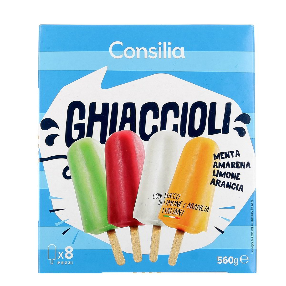 Consilia 8 Ghiaccioli 560 g