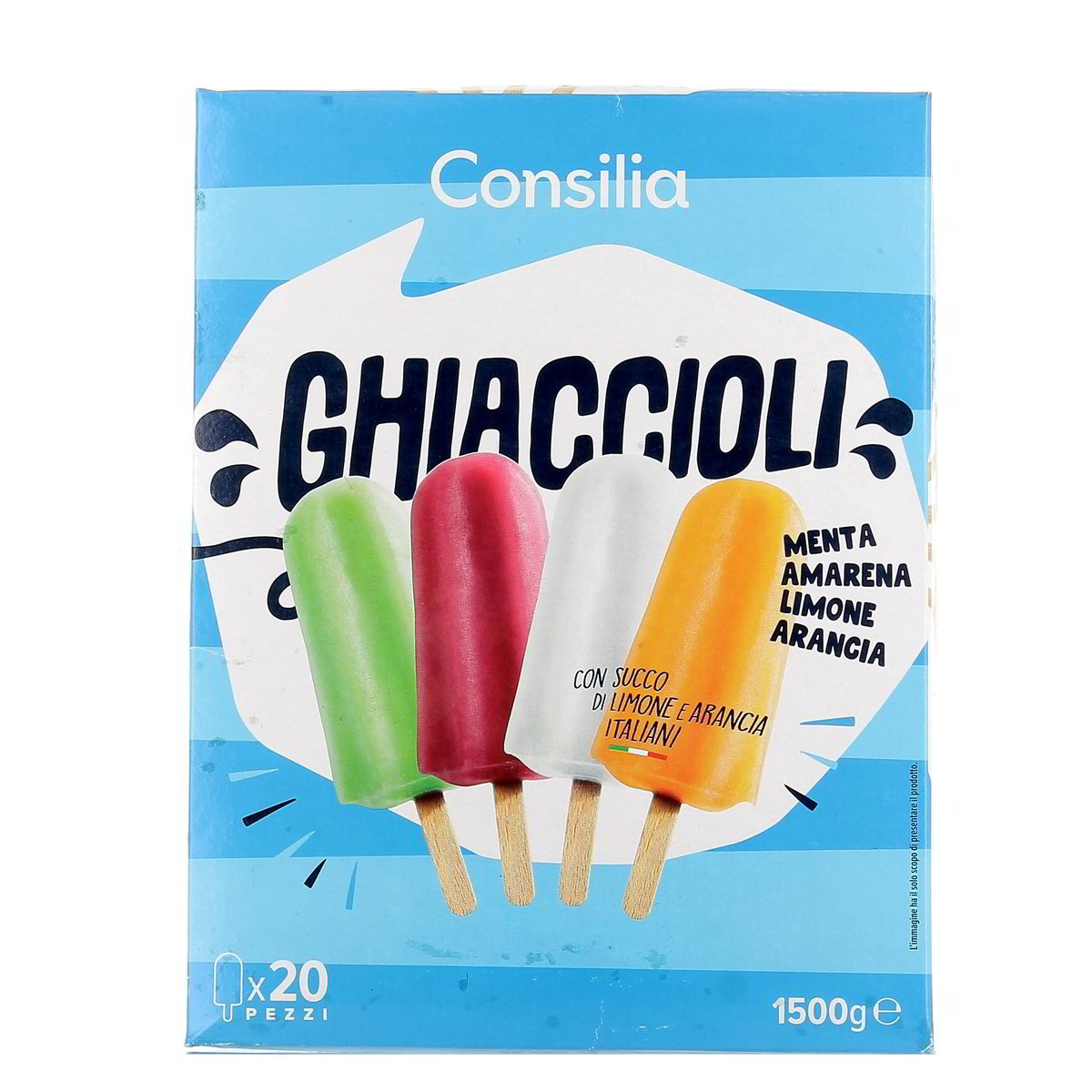 Consilia 20 Ghiaccioli 1500 g
