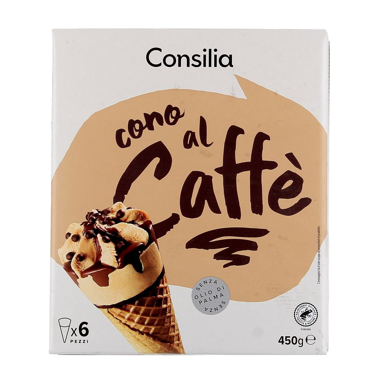 Consilia 6 Coni Caffè 450 g