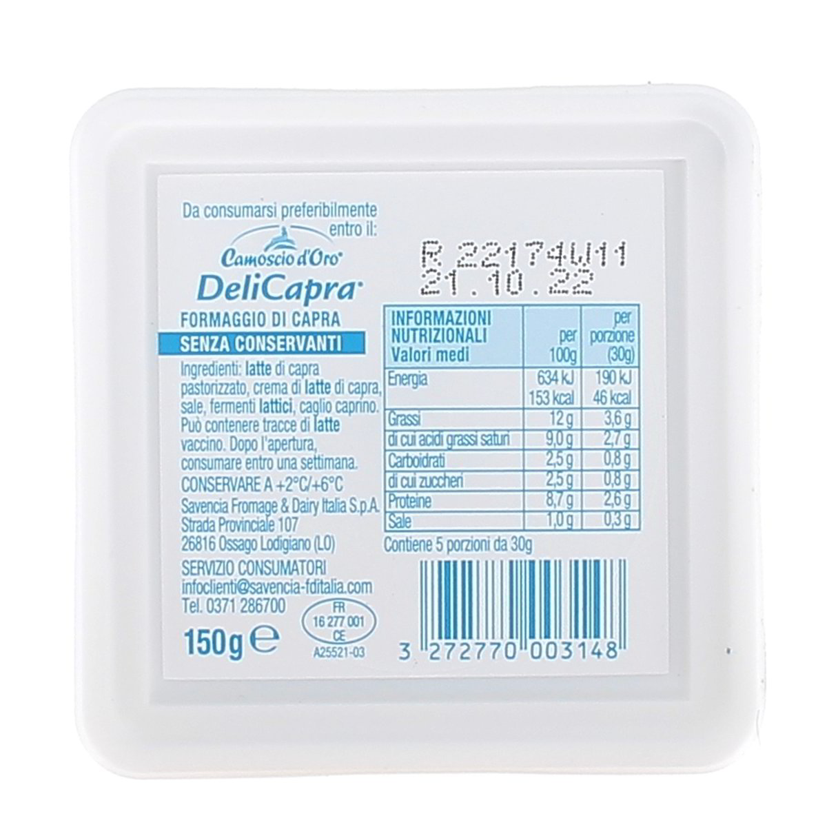 Camoscio D'Oro Delicapra 150 g — immagine 3