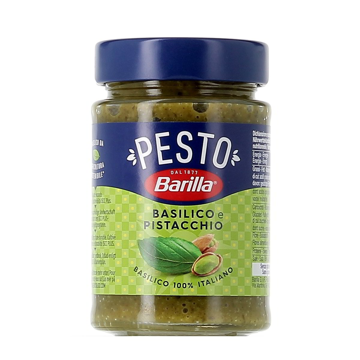 Barilla Pesto Basilico E Pistacchio 190 g