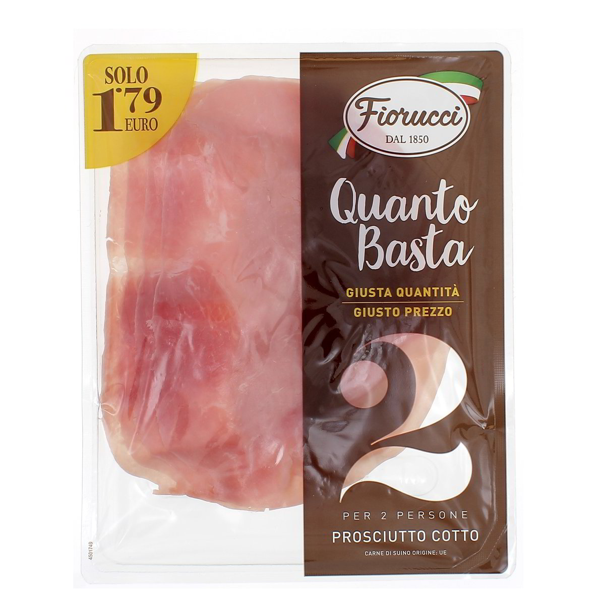Fiorucci Prosciutto Cotto Quanto Basta 85 g