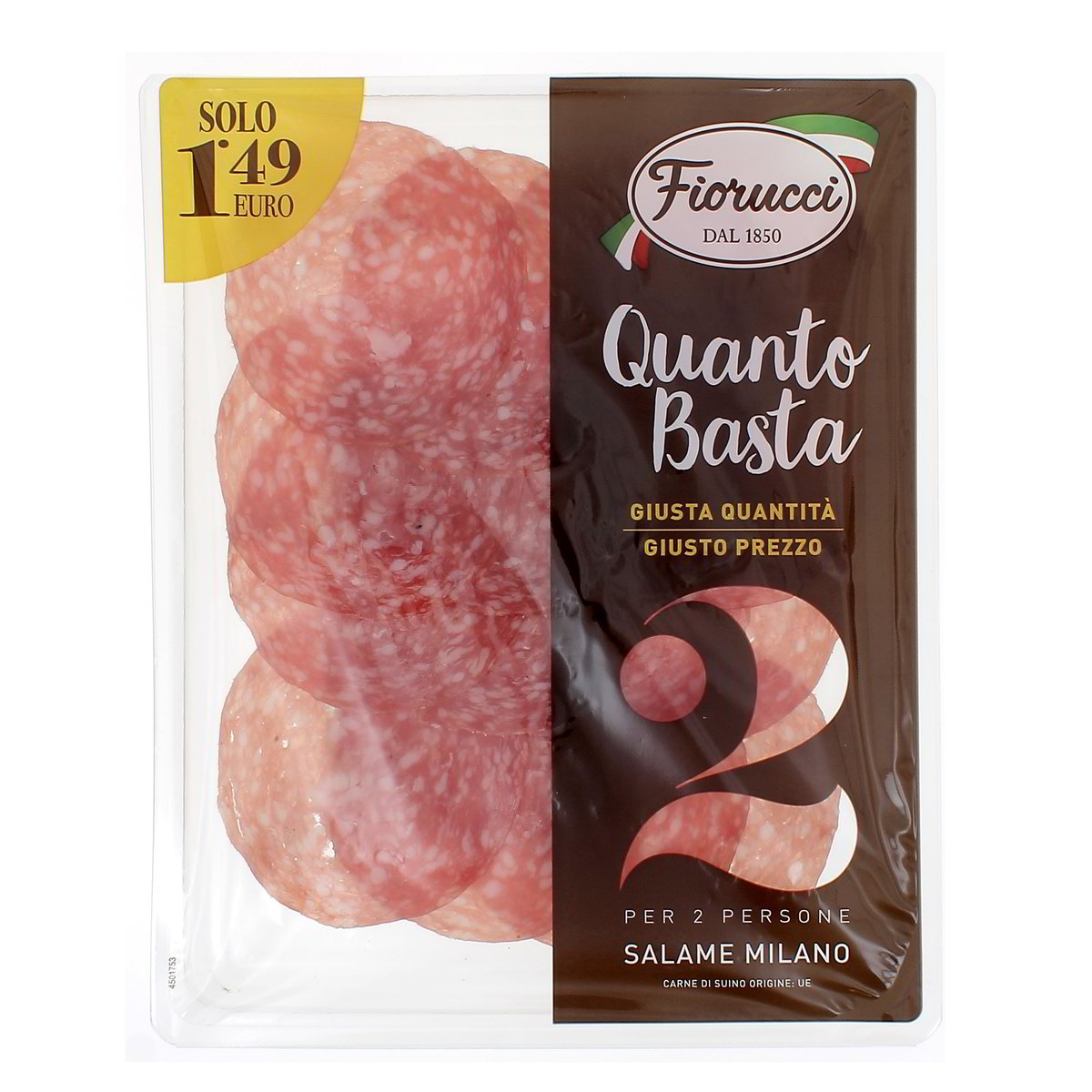 Fiorucci Salame Milano Quanto Basta 75 g