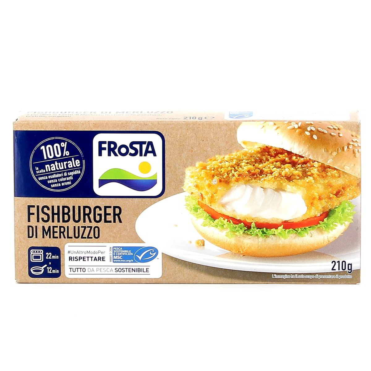 Frosta Fishburger Di Merluzzo D'alaska 210 g
