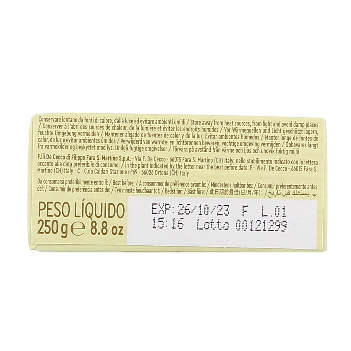 DE Cecco Farfalline All'uovo N.695 250 g — immagine 3
