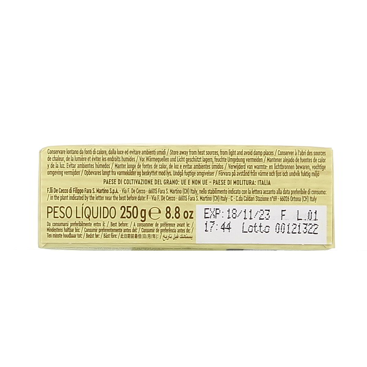 DE Cecco Quadrucci All'uovo N.672 250 g — immagine 3