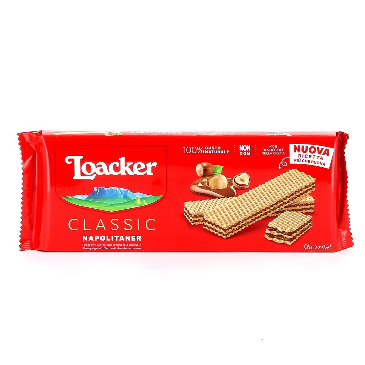 Loacker Napolitaner Con Pregiate Nocciole Italiane 175 g