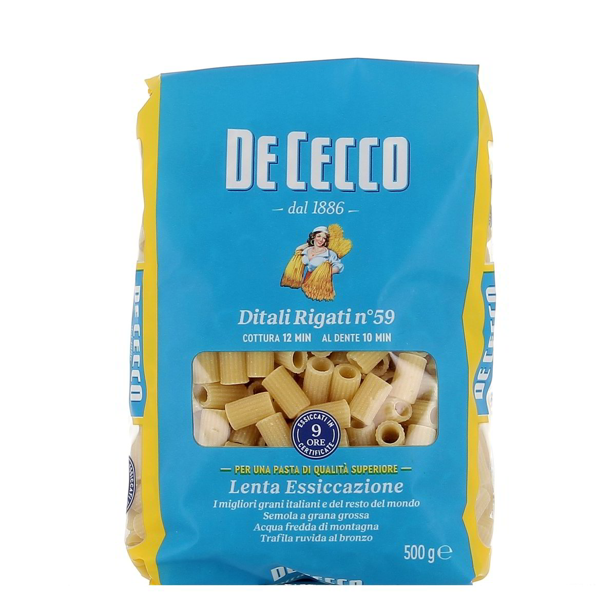DE Cecco Pasta Ditaloni Rigati N.59 500 g