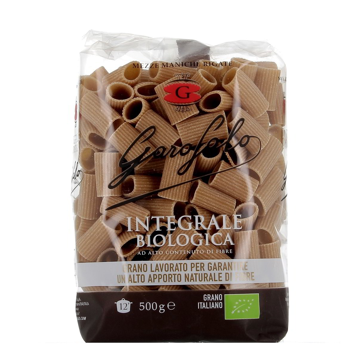 Garofalo Mezze Maniche Rigate Integrali Bio N.5-32 500 g