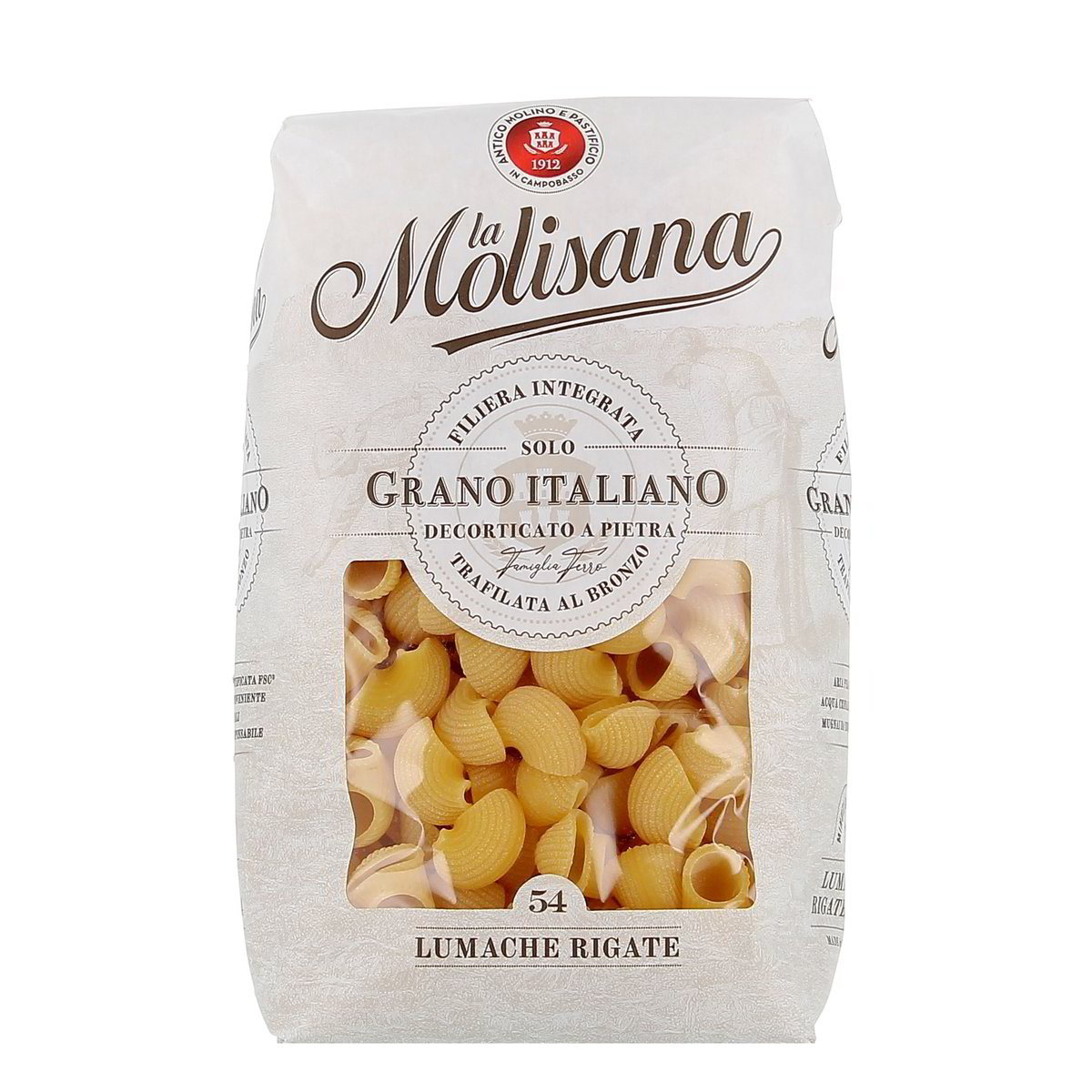LA Molisana Lumache Rigate N.54 500 g