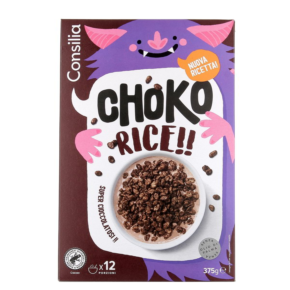 Consilia Choko Rice Riso Soffiato Cioccolatosi 375 g