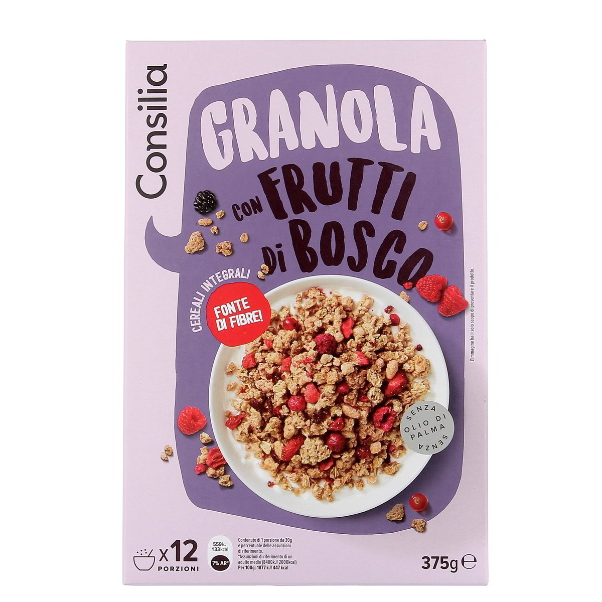 Consilia Granola Con Frutti Di Bosco 375 g