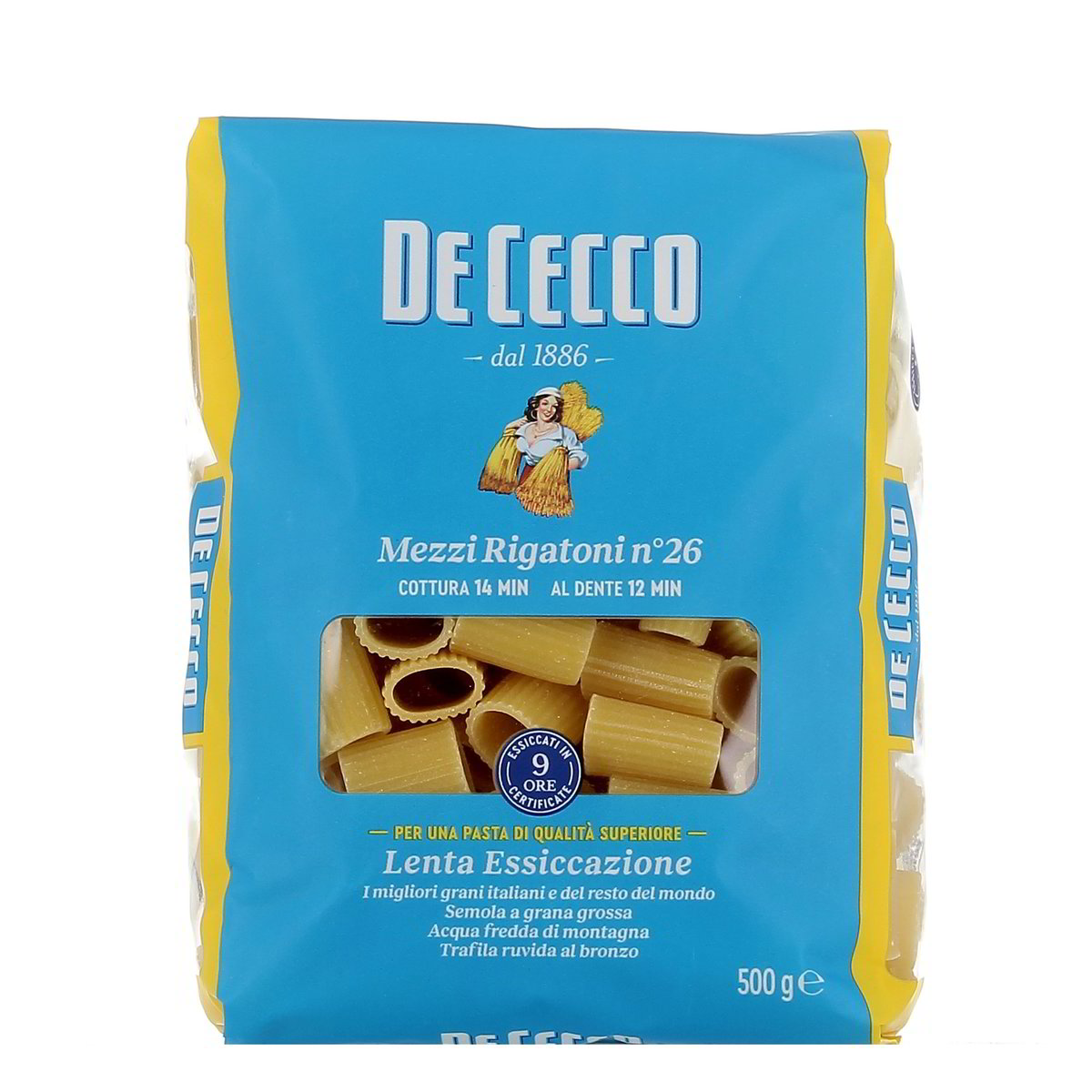DE Cecco Mezzi Rigatoni N.26 500 g