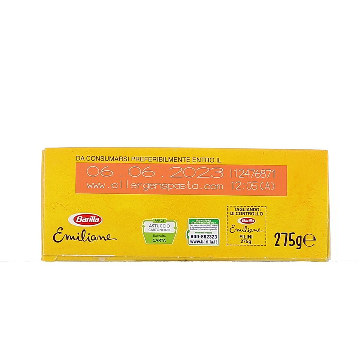Barilla Emiliane Filini 275 g — immagine 3