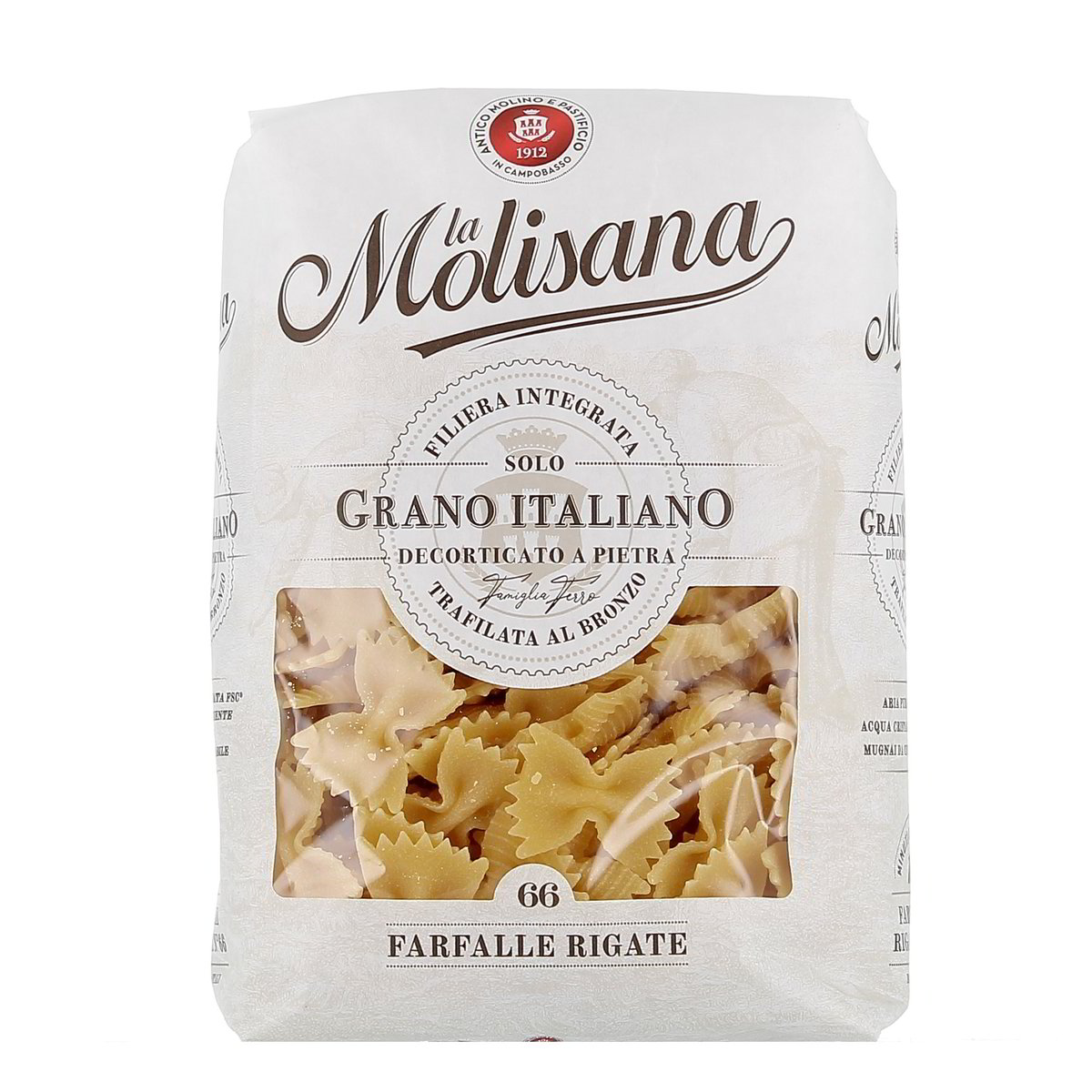 LA Molisana Farfalle Rigate N.66 500 g